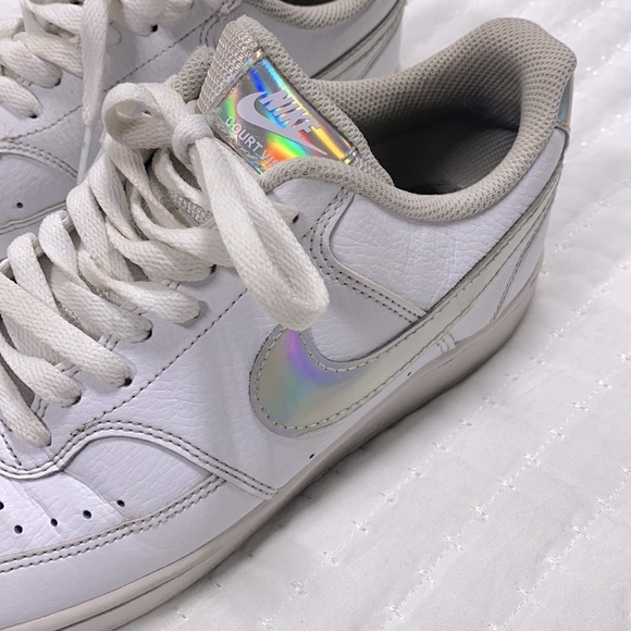 Nike Court Vision Sneakers White Size 9 - Picture 8 of 12